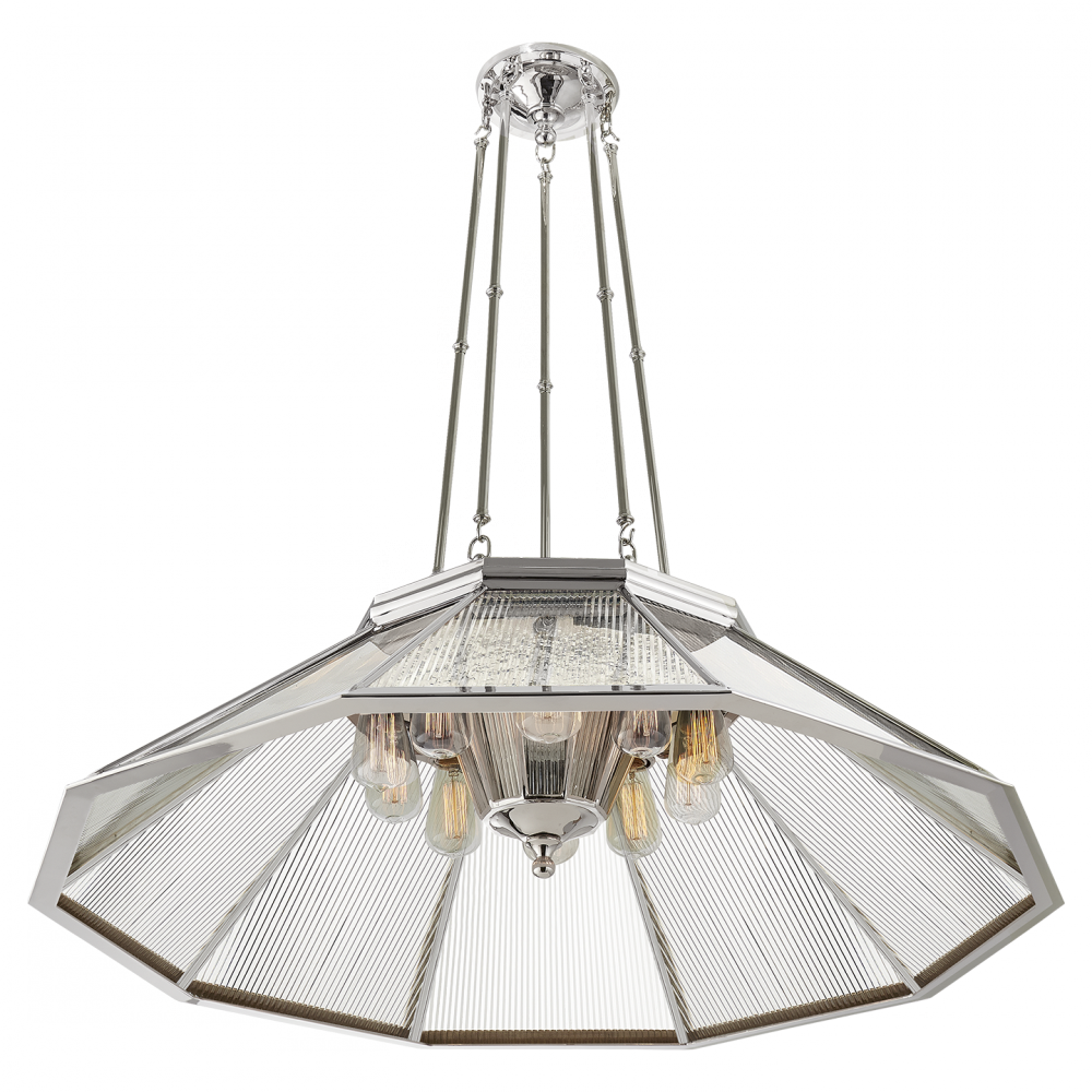 Rivington Large Ten-Paneled Chandelier