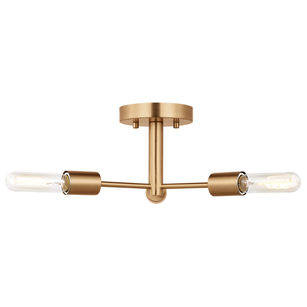 Axis Three Light Semi-Flush Mount