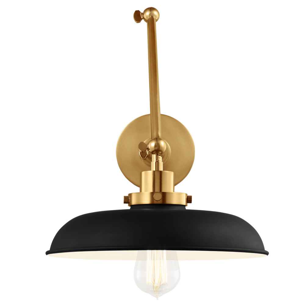 Wellfleet Double Arm Wide Task Sconce
