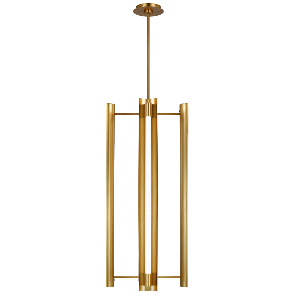 Carson Four Light Tall Pendant