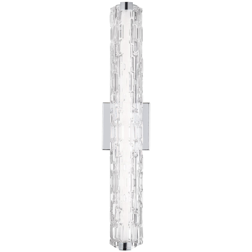 Cutler 24" Staggered Glass LED Vanity