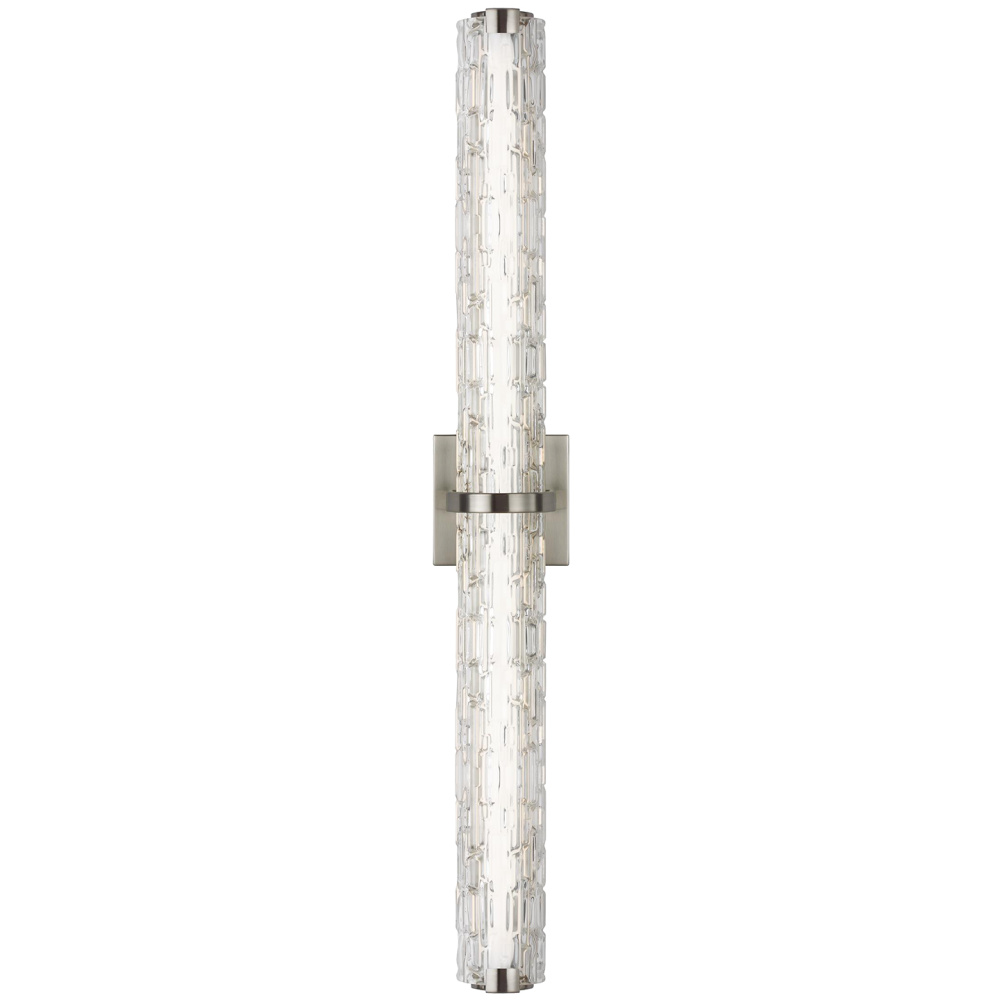 Cutler 36" Staggered Glass LED Vanity