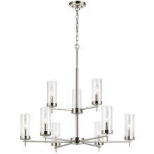 Visual Comfort & Co. Studio Collection 3190309-962 - Zire Nine Light Chandelier