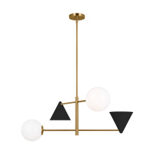 Visual Comfort & Co. Studio Collection AEC1104MBKBBS - Cosmo Large Chandelier