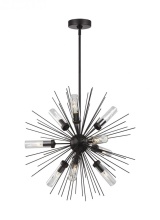 Visual Comfort & Co. Studio Collection OLF3295/9ORB - Hilo Small Outdoor Chandelier