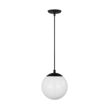 Visual Comfort & Co. Studio Collection 6018-112 - Leo - Hanging Globe Small One Light Pendant with White Glass