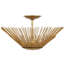 Visual Comfort & Co. Studio Collection AF1083ADB - Helios Large Semi-Flush Mount