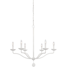 Visual Comfort & Co. Studio Collection F3130/6PSW - Annie Medium Chandelier