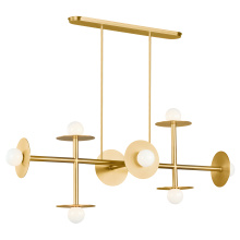 Visual Comfort & Co. Studio Collection KC1008BBS - Nodes Large Linear Chandelier