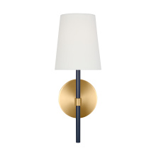 Visual Comfort & Co. Studio Collection KSW1081BBSNVY - Monroe Small Single Sconce